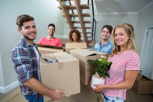 Customer raising a storage service complaint in a professional setting