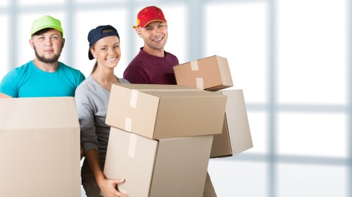 Business removals transport support for a Thamesmead office move