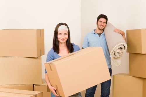 Professional removals service planning a move in Thamesmead