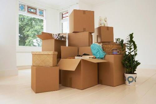 Moving day preparations for a Thamesmead home relocation
