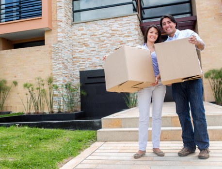 Professional movers handling a flat relocation in Thamesmead